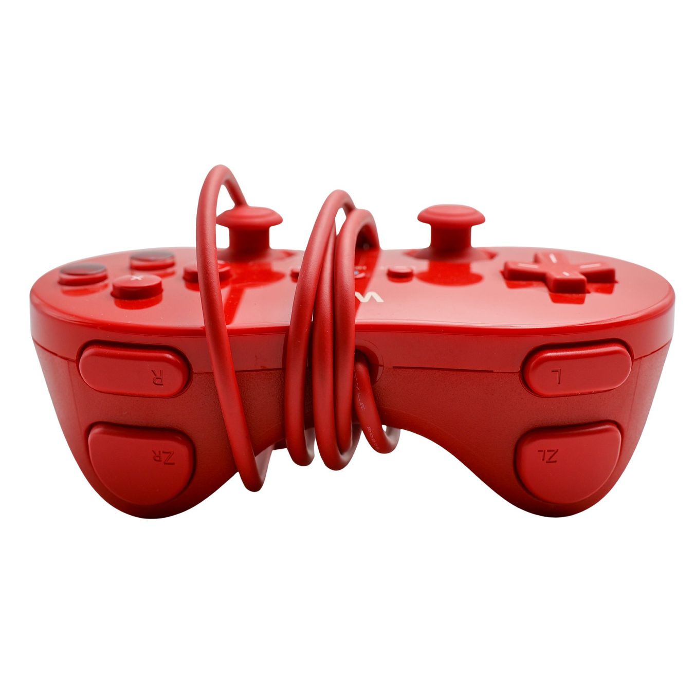 Wii Classic Controller Pro [Red]  - Vue 4