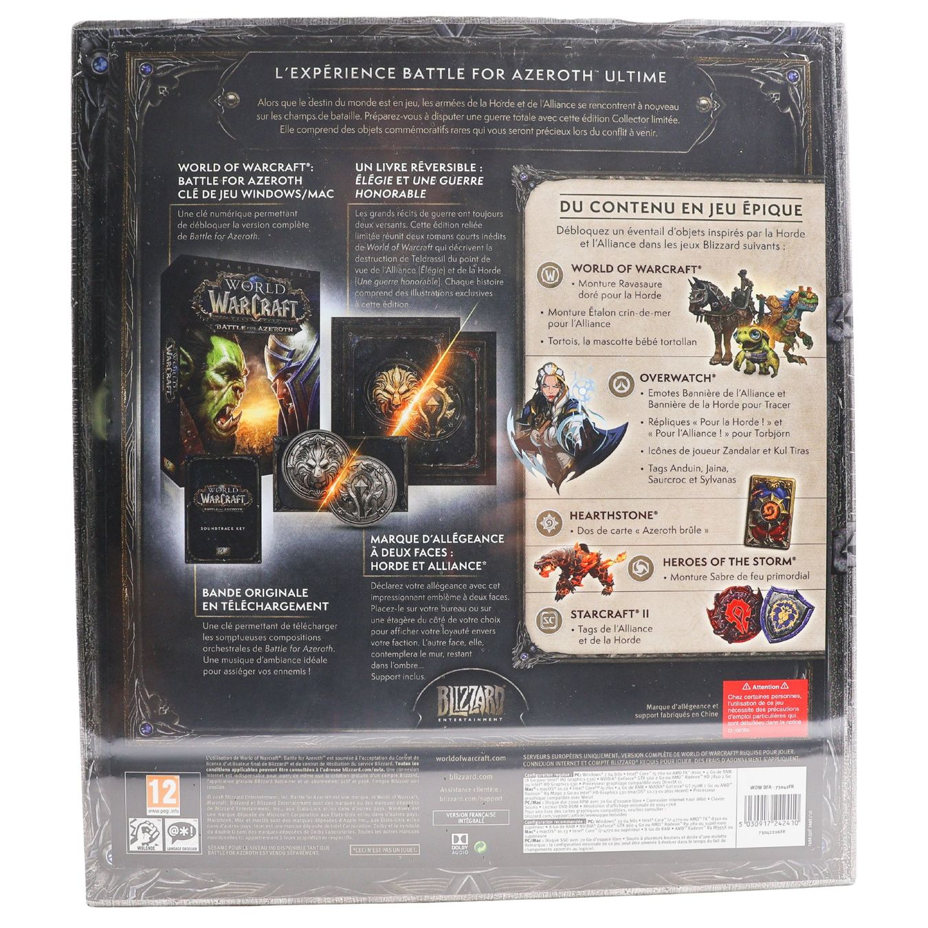 World of Warcraft: Battle for Azeroth [Collector] - Vue 2
