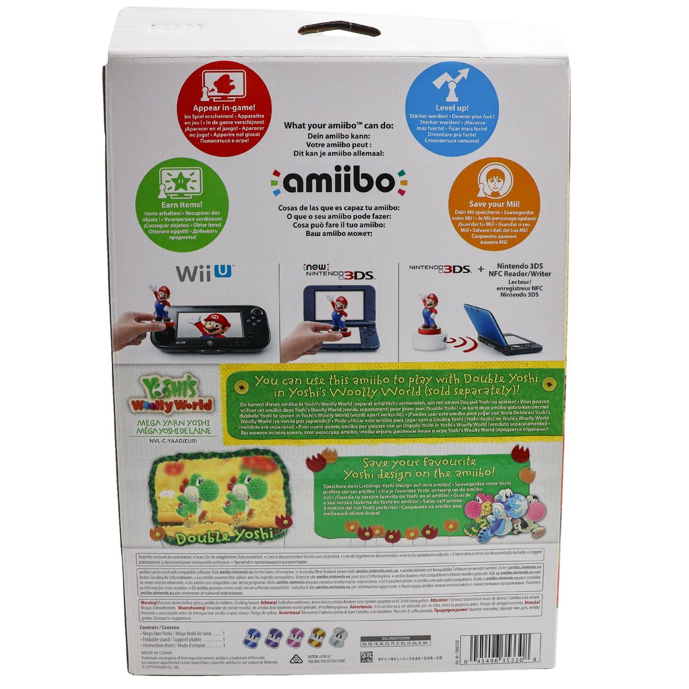 Yarn Yoshi - Mega, Green - Vue 2