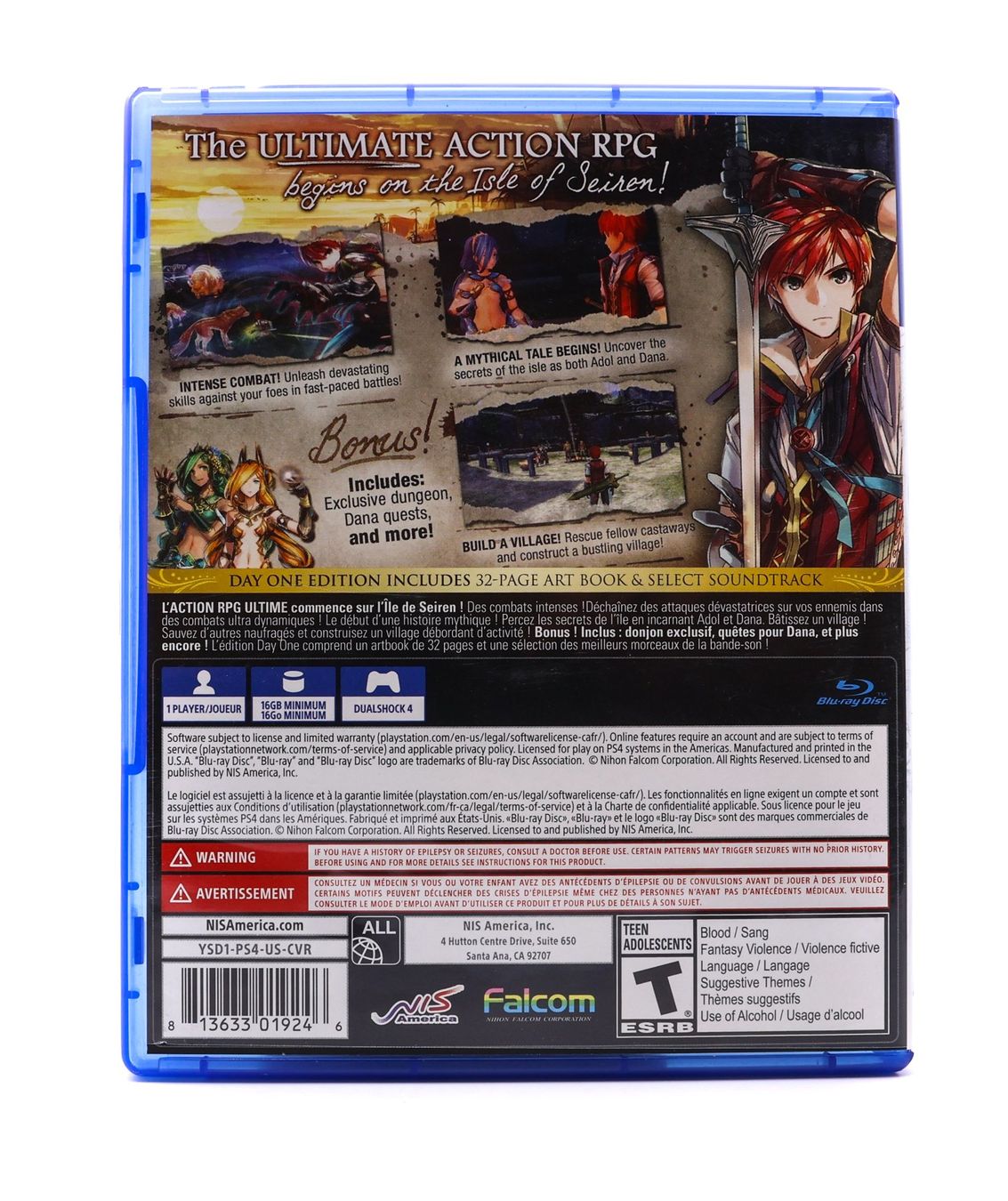 Ys VIII: Lacrimosa Of DANA [Day One] - Vue 2