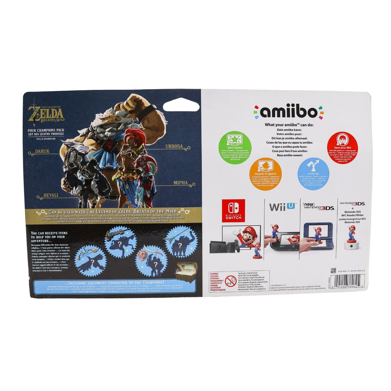 Zelda Breath of the Wild Champions Set - Vue 2