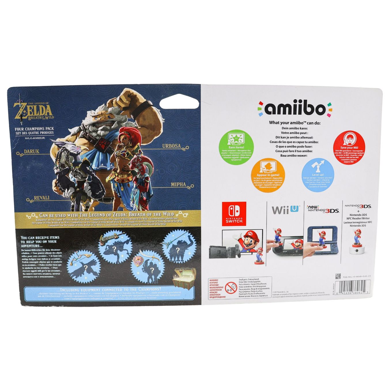 Zelda Breath of the Wild Champions Set - Vue 2