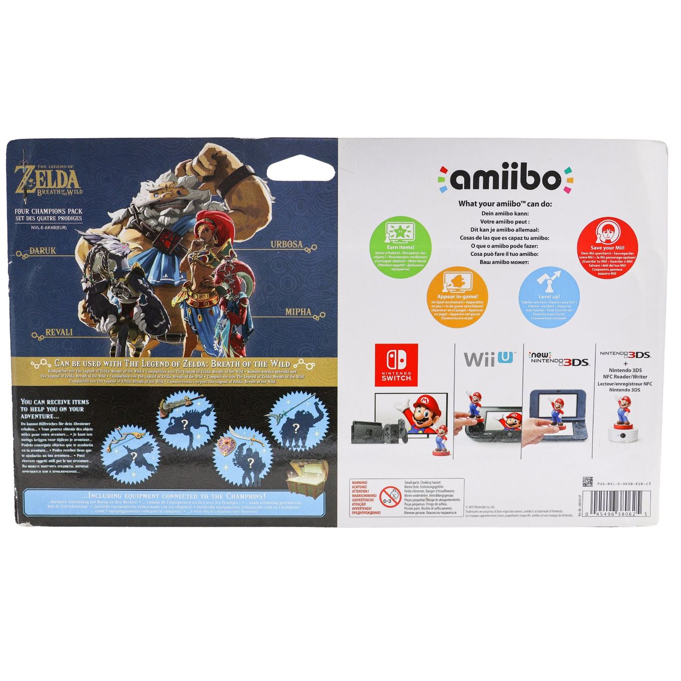 Zelda Breath of the Wild Champions Set - Vue 2