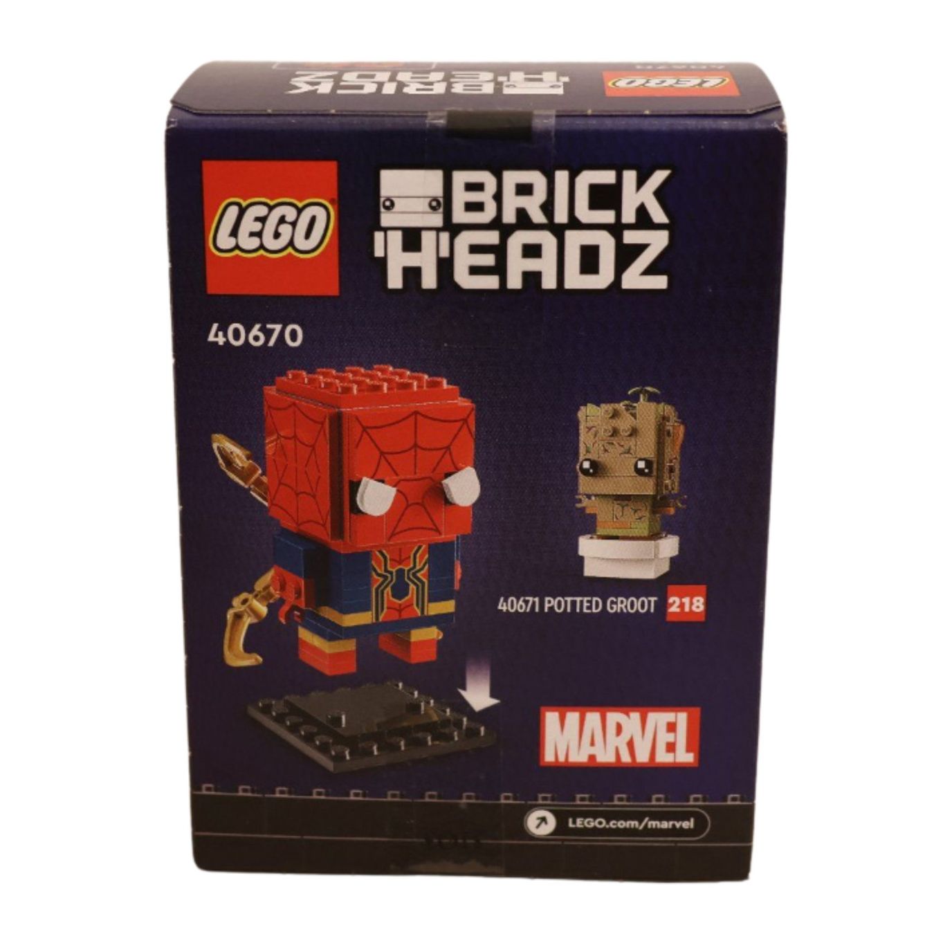 LEGO® BrickHeadz 40670 Iron Spider-Man - Vue 2