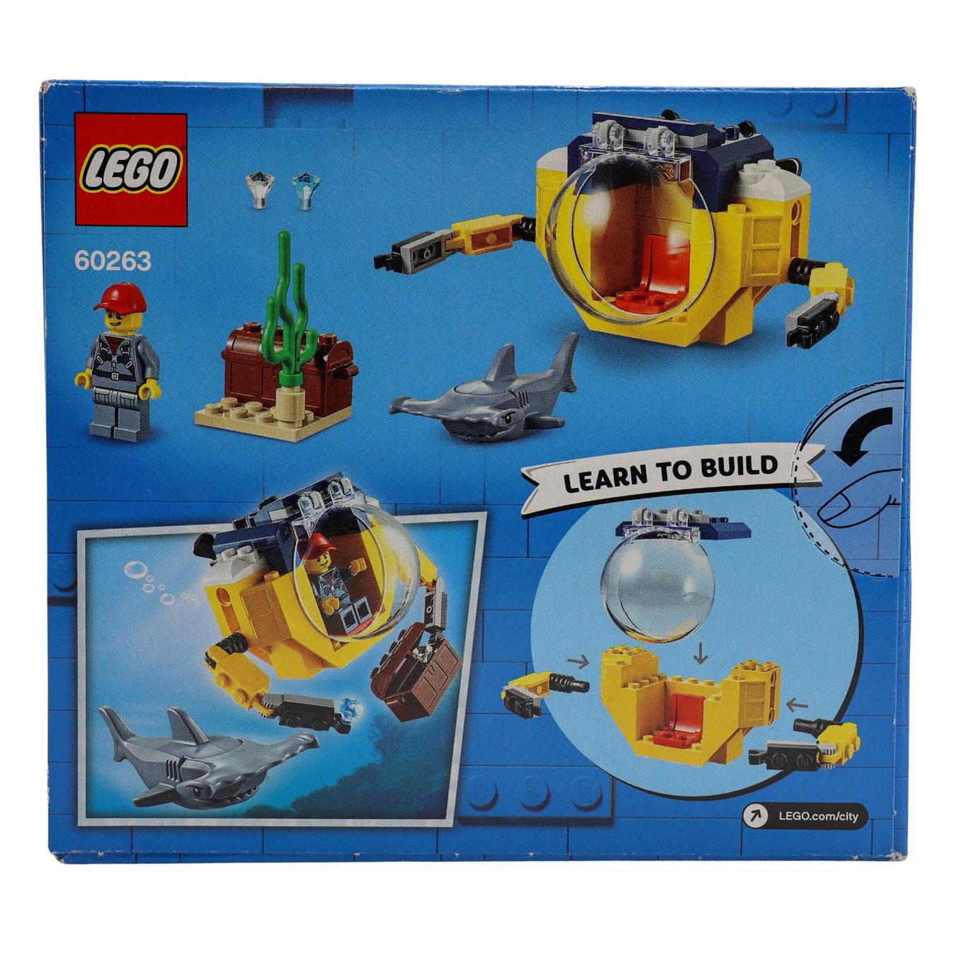 LEGO® City 60263 Ocean Mini-Submarine - Vue 2