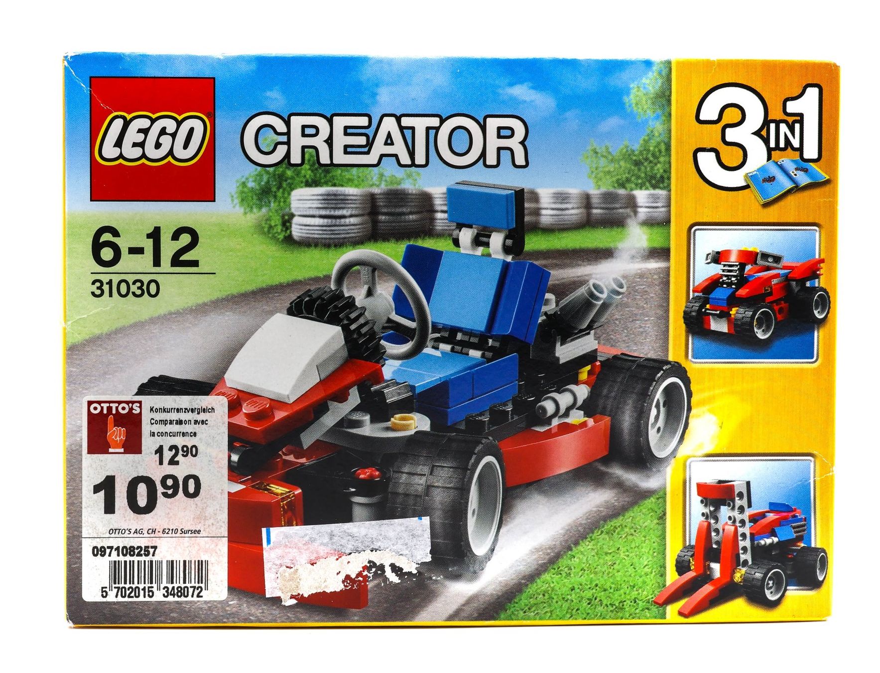 LEGO® Creator 31030 Red Go-Kart - Vue 2