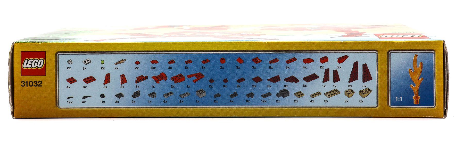 LEGO® Creator 31032 Red Creatures - Vue 3