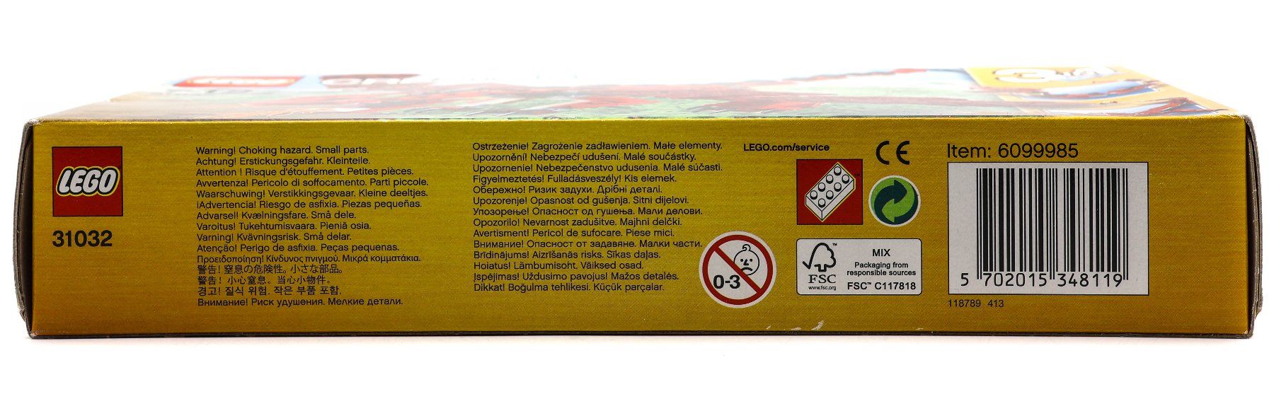 LEGO® Creator 31032 Red Creatures - Vue 5