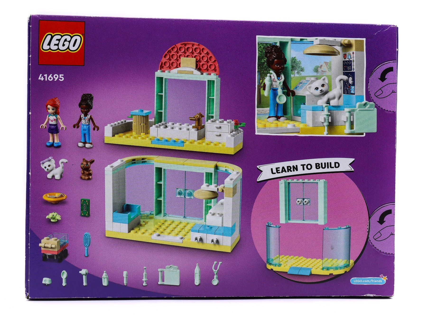 LEGO® Friends 41695 Pet Clinic - Vue 2