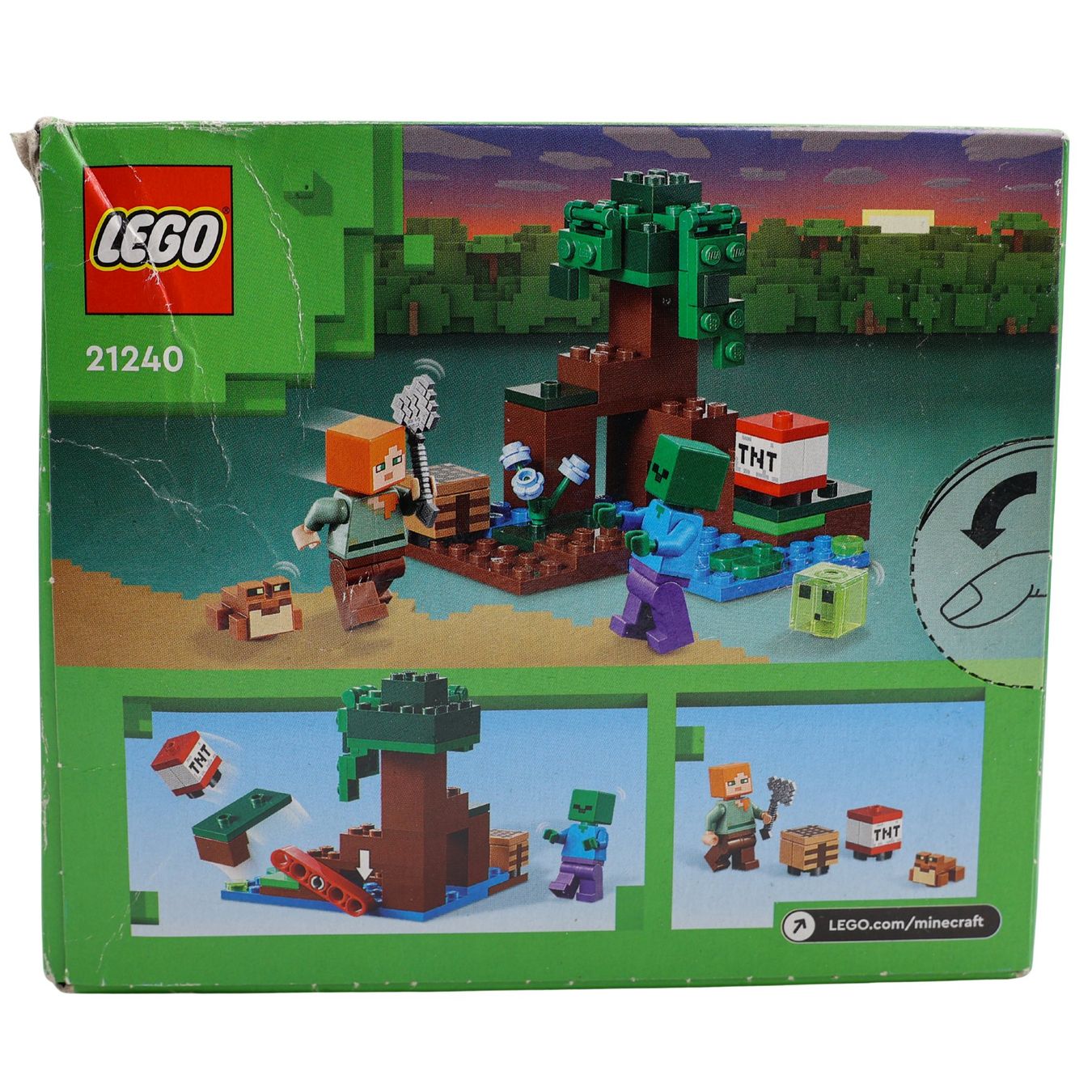 LEGO® Minecraft® 21240 The Swamp Adventure - Vue 2