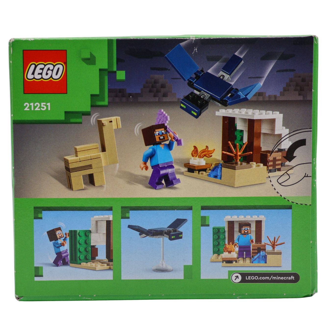 LEGO® Minecraft® 21251 Steve's Desert Expedition - Vue 2