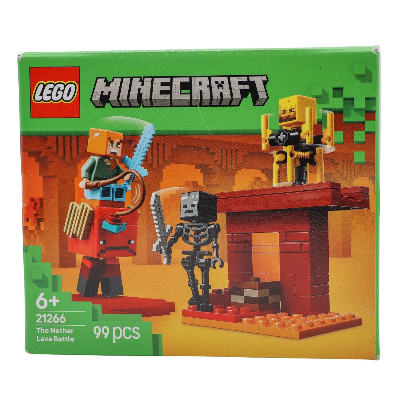 LEGO® Minecraft® 21266 The Nether Lava Battle