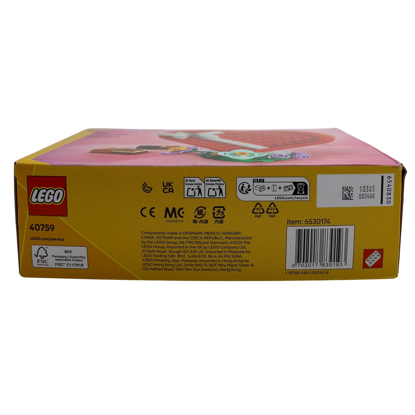 LEGO® Miscellaneous 40759 Celebration Series: Valentin - Vue 3