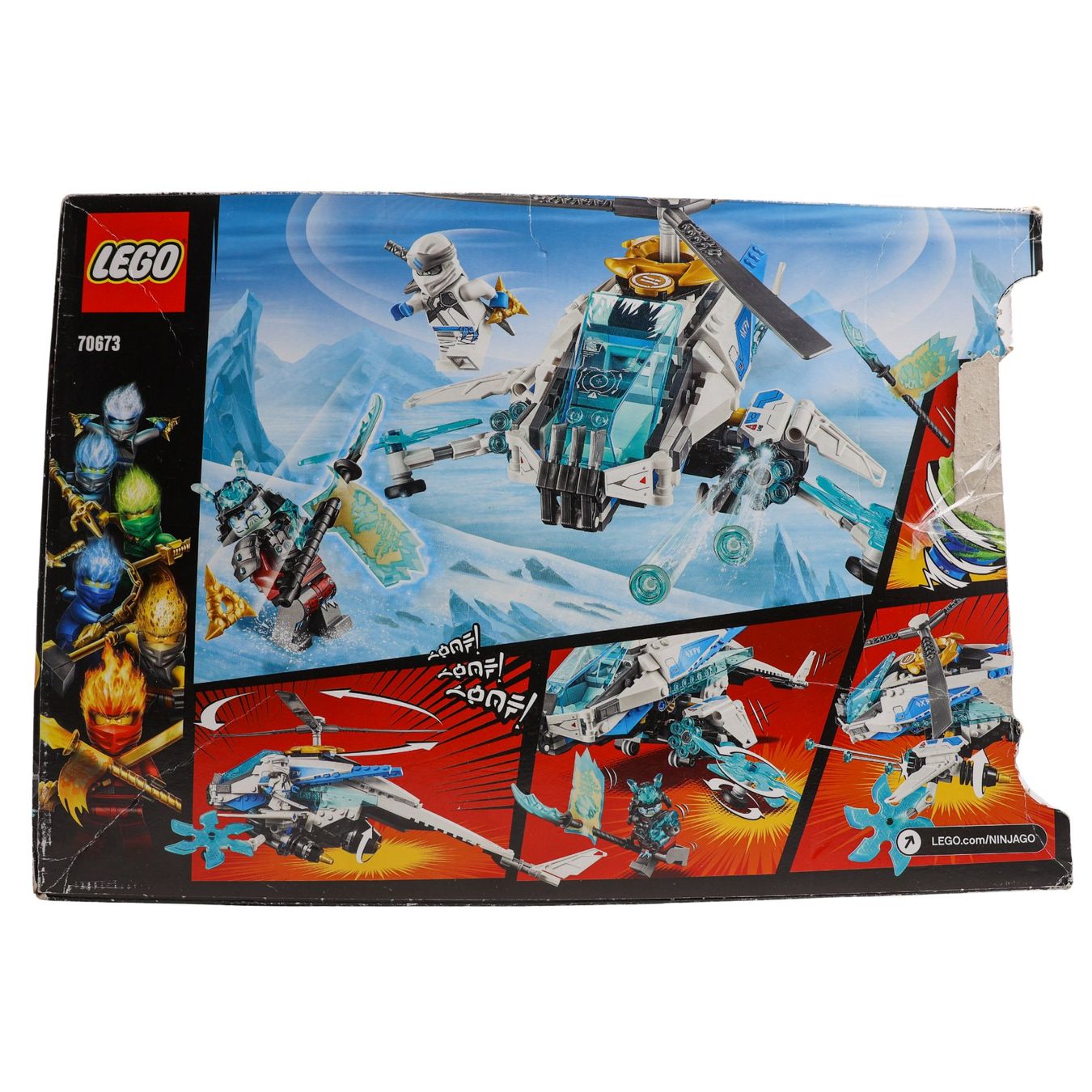 LEGO® NINJAGO 70673 ShuriCopter - Vue 2