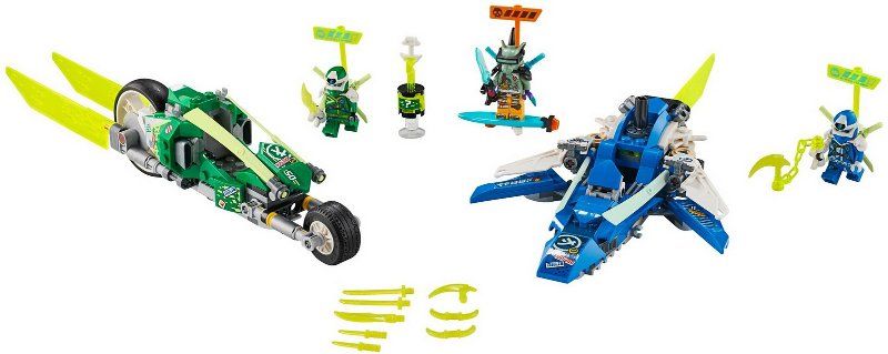 LEGO® NINJAGO 71709 Jay and Lloyd's Velocity Racers