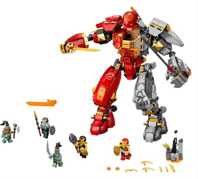 LEGO® NINJAGO 71720 Fire Stone Mech