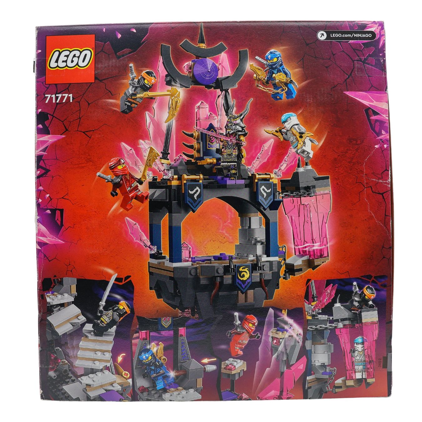 LEGO® NINJAGO 71771 The Crystal King Temple - Vue 2