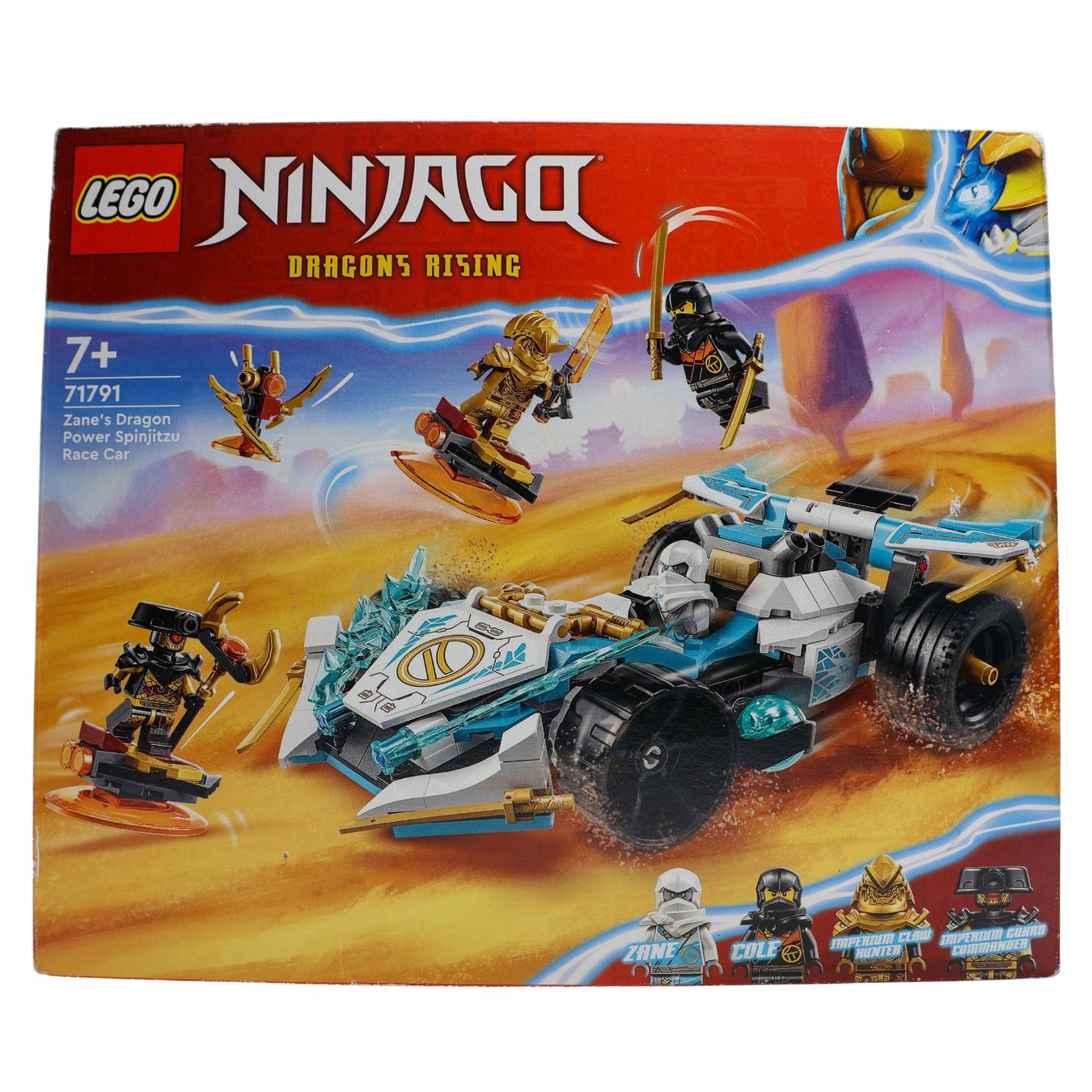 LEGO® NINJAGO 71791 Zane s Dragon Power Spinjitzu Race