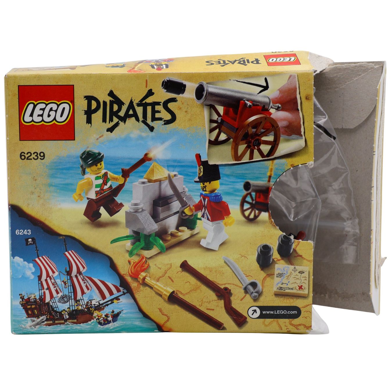LEGO® Pirates 6239 Cannon Battle - Vue 2