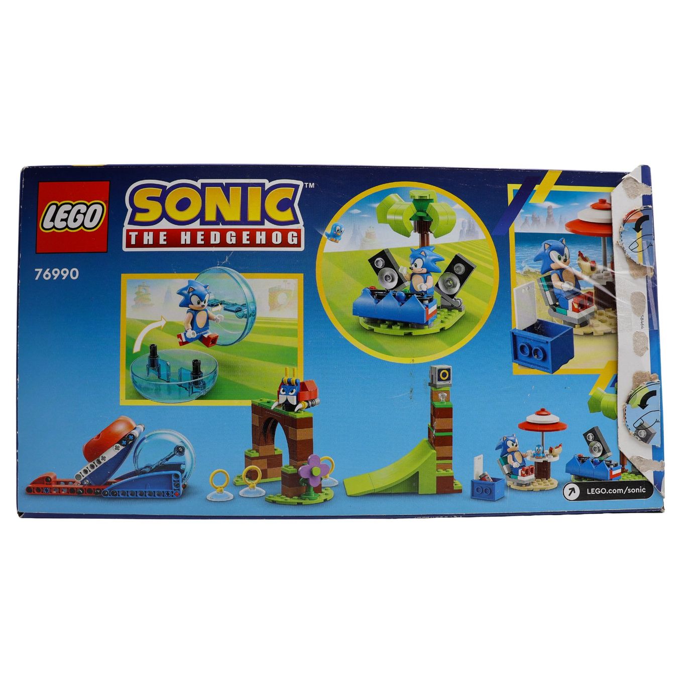 LEGO® Sonic the Hedgehog 76990 Sonic's Speed Sphere Challeng - Vue 2