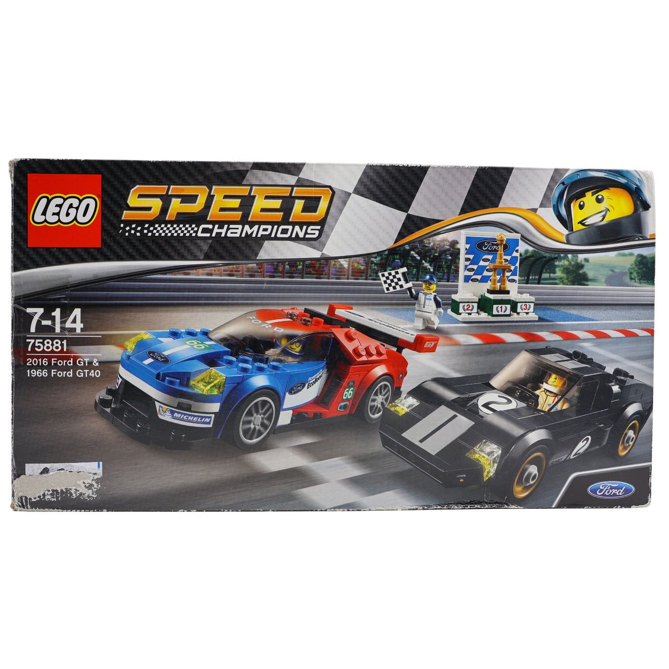 LEGO® Speed Champions 75881 2016 Ford GT & 1966 Ford GT40