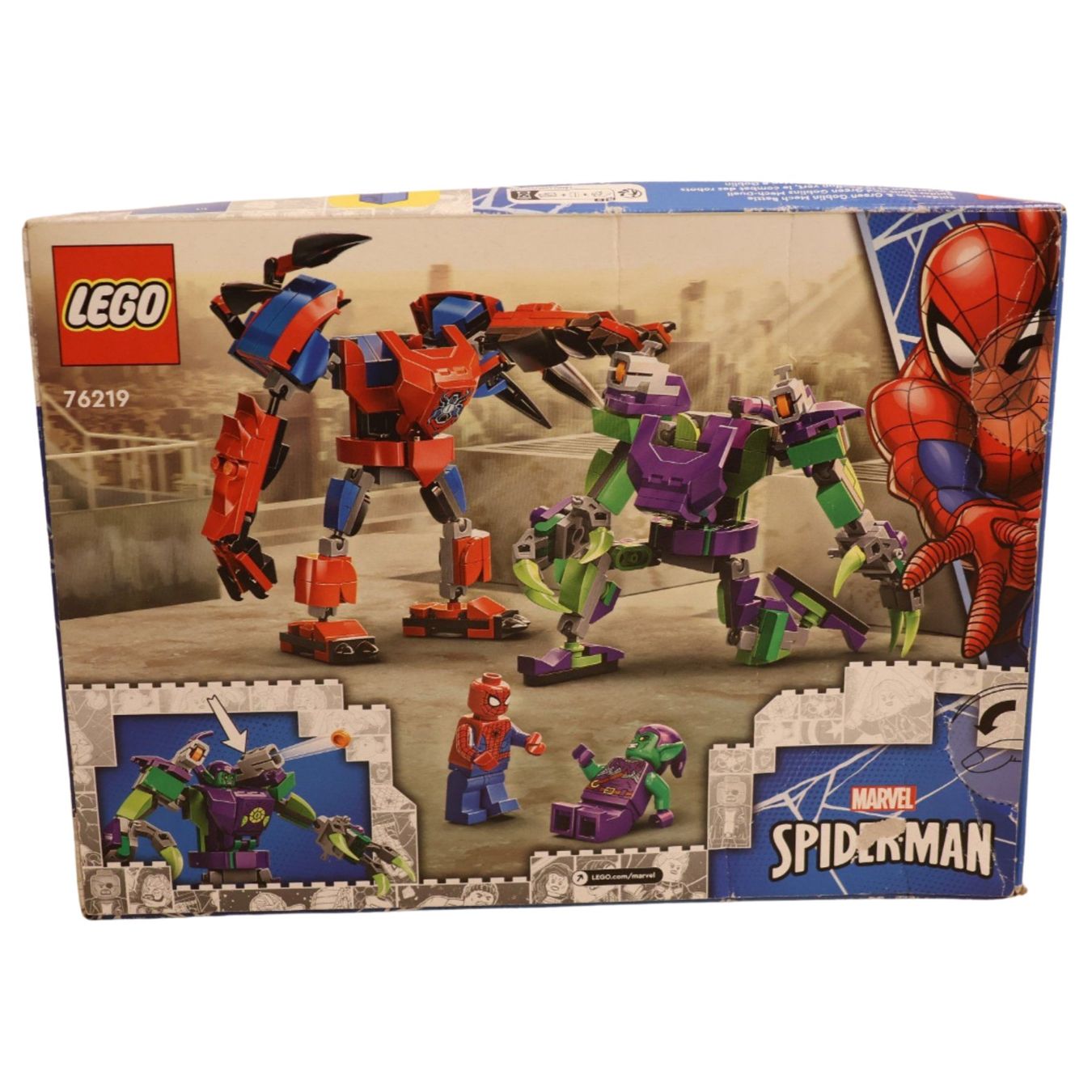 LEGO® Spider-Man 76219 Spider-Man & Green Goblin Mech - Vue 2