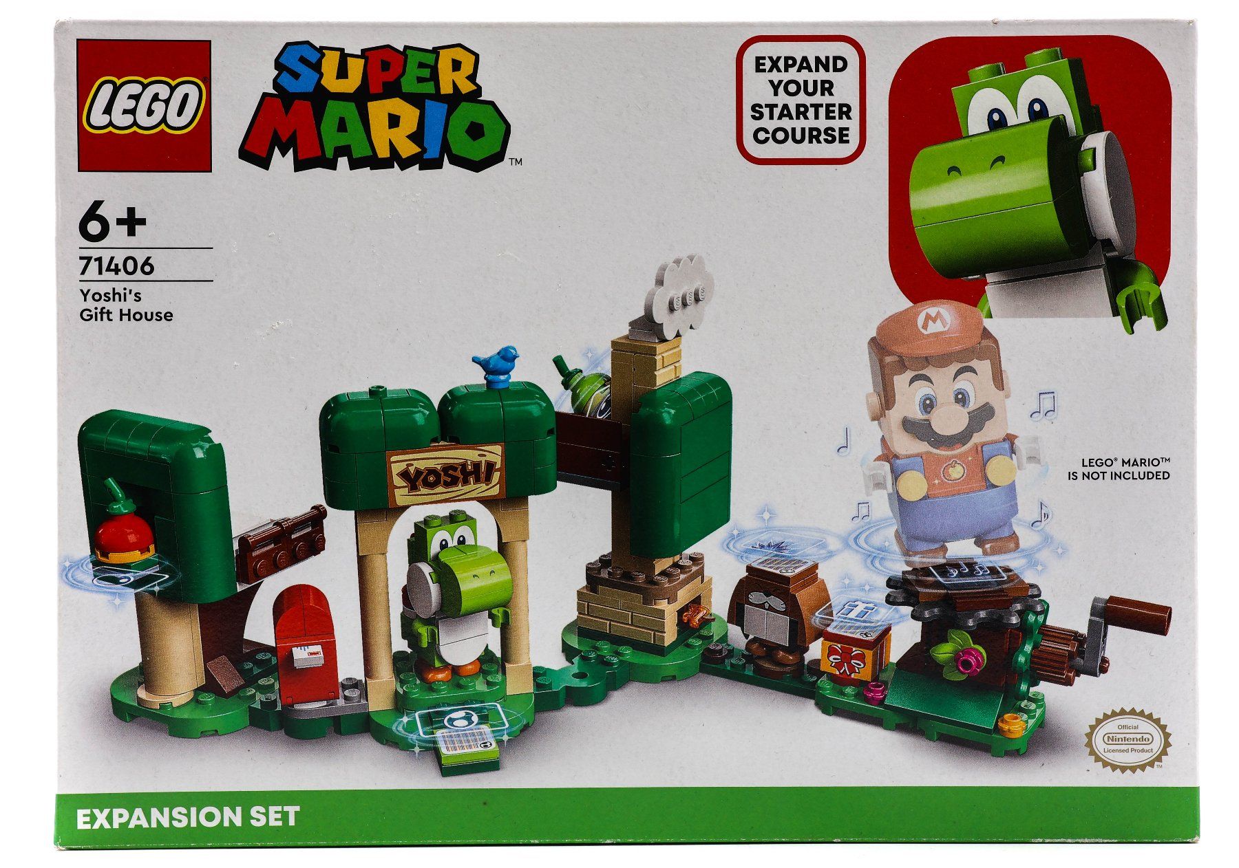 LEGO® Super Mario™ 71406 Yoshi’s Gift House Expansion 