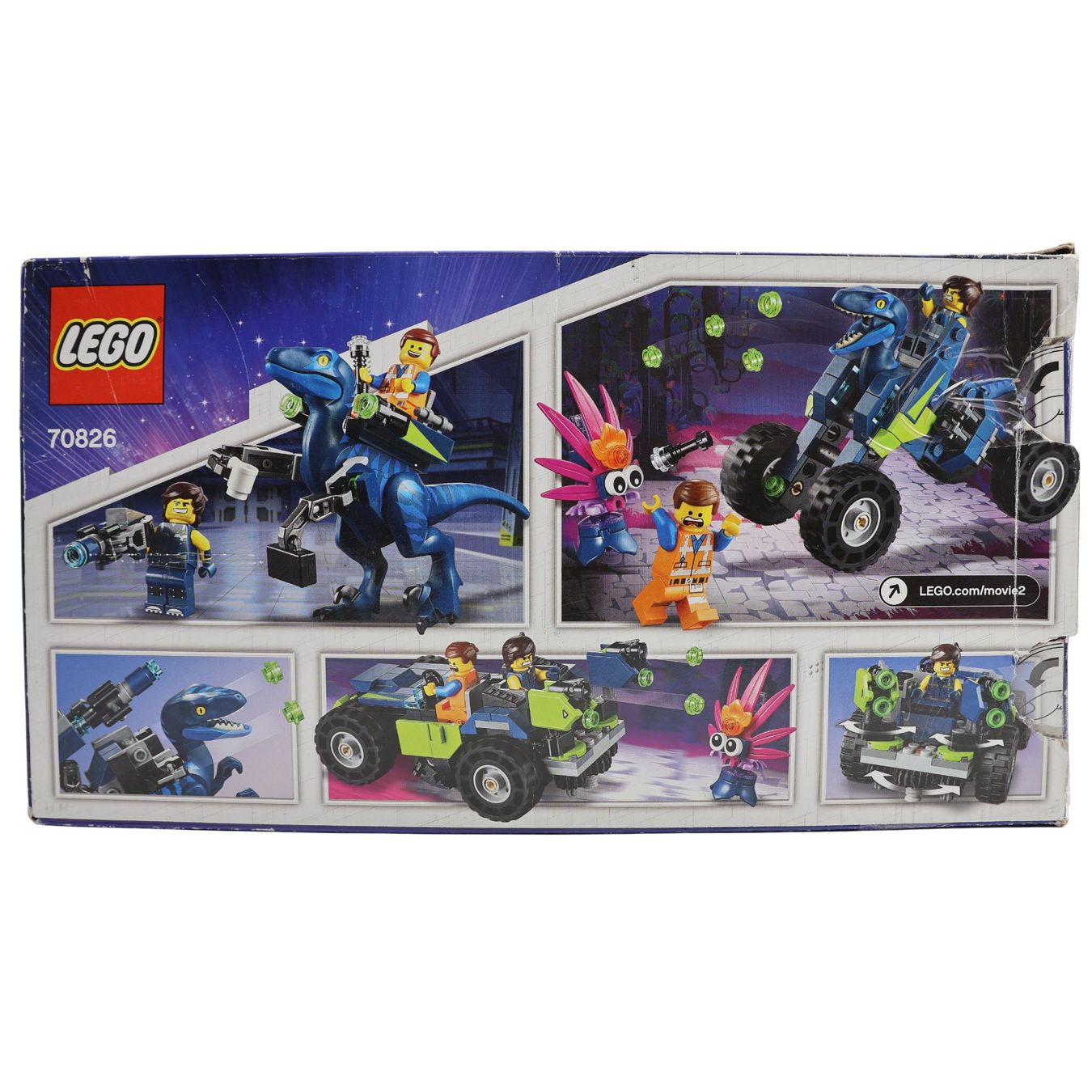 LEGO® THE LEGO® MOVIE 2™ 70826 Rex's Rex-treme Offroader - Vue 2