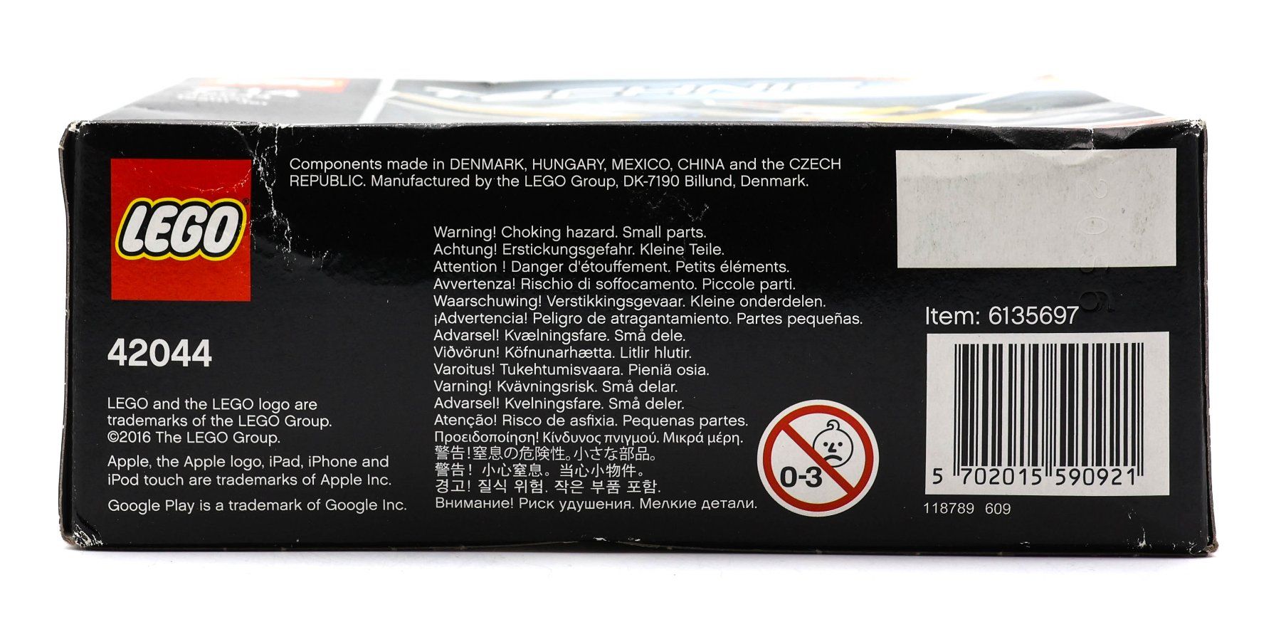 LEGO® Technic 42044 Display Team Jet - Vue 5