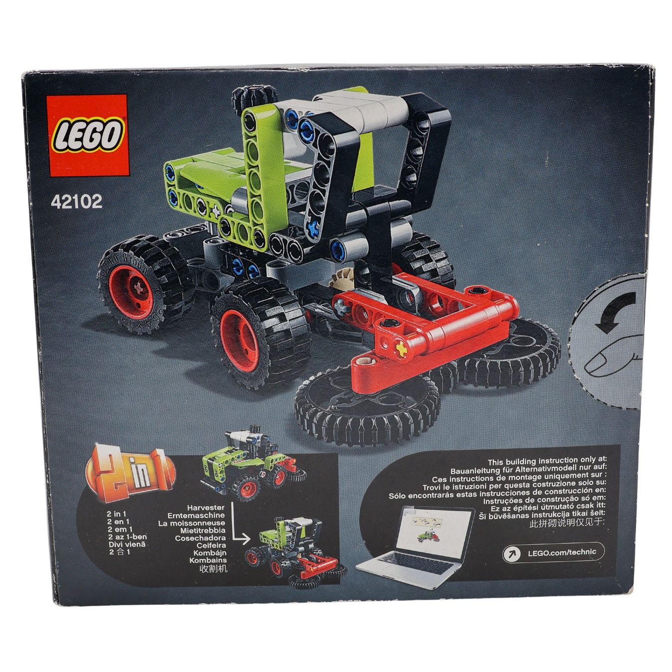 LEGO® Technic 42102 Mini CLAAS XERION - Vue 2