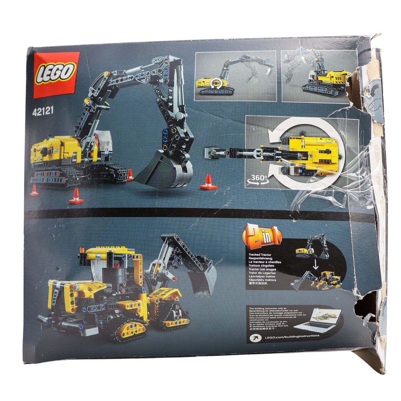 LEGO® Technic 42121 Heavy Duty Excavator - Vue 2