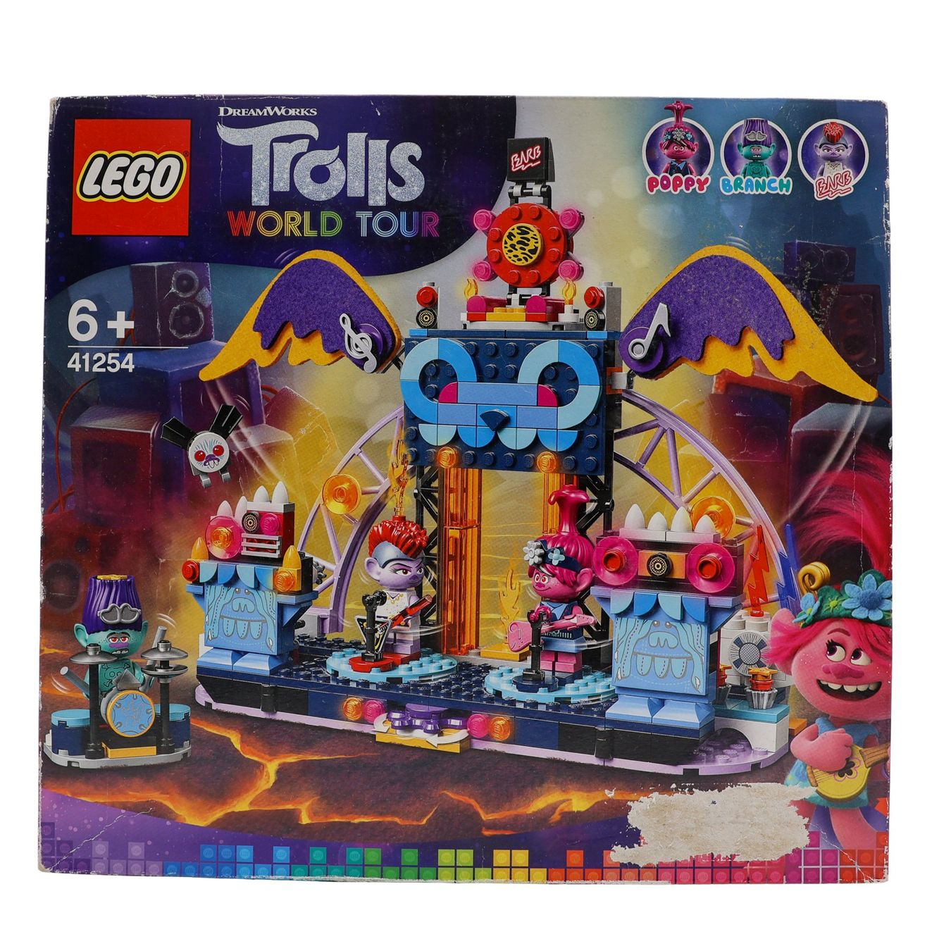 LEGO® Trolls World Tour 41254 Volcano Rock City Concert
