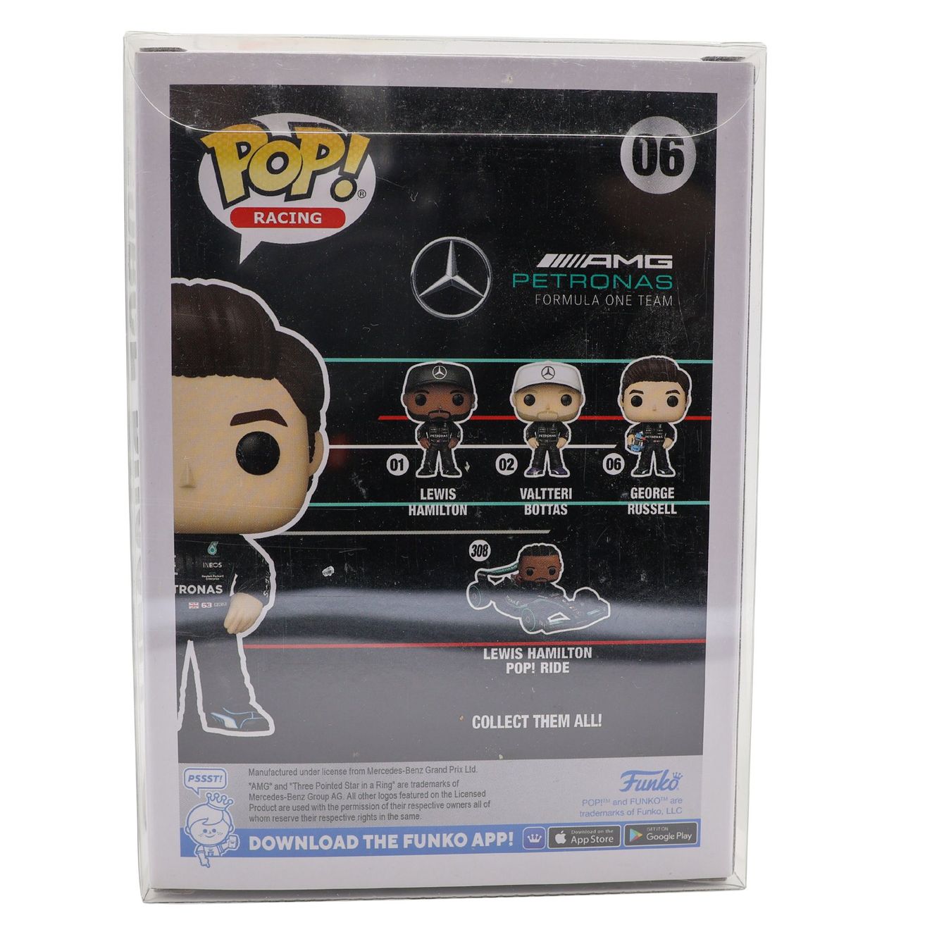 George Russell #6 - Racing - Vue 2