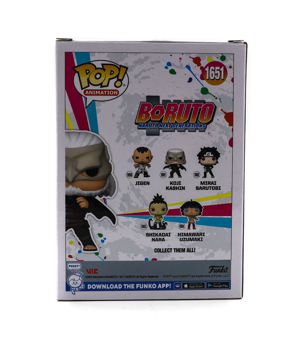 Koji Kashin #1651 - Naruto Shippûden - Vue 3