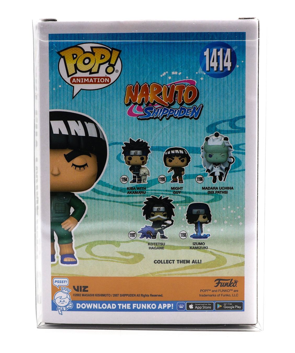 Might Guy Winking #1414 -  Naruto Shippûden - Vue 3