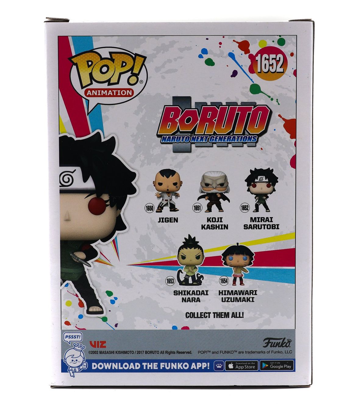 Mirai Sarutobi # 1652 - Boruto  - Vue 3