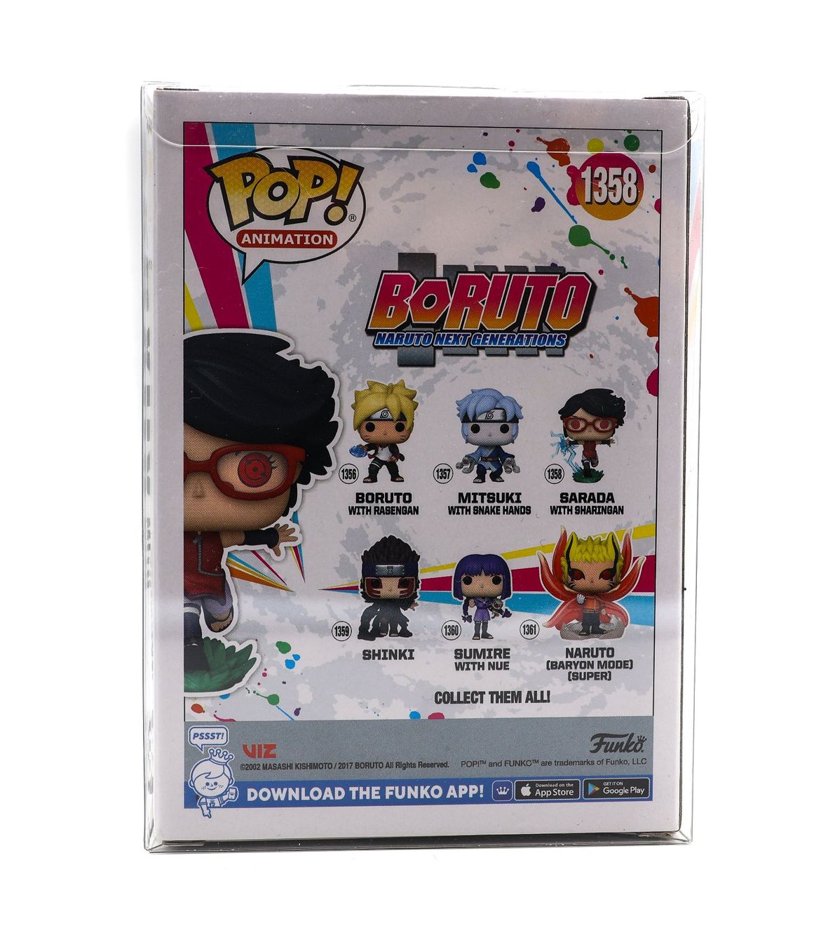 Sarada with Sharingan #1358 - Boruto - Vue 3