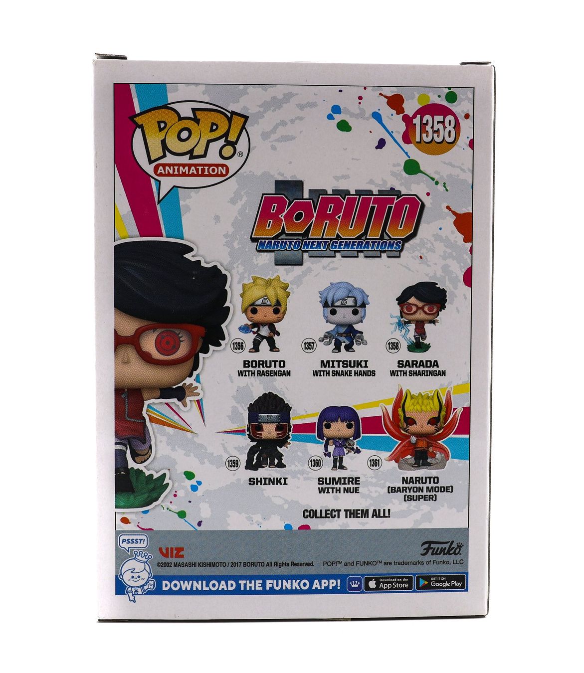 Sarada with Sharingan #1358 - Boruto - Vue 3