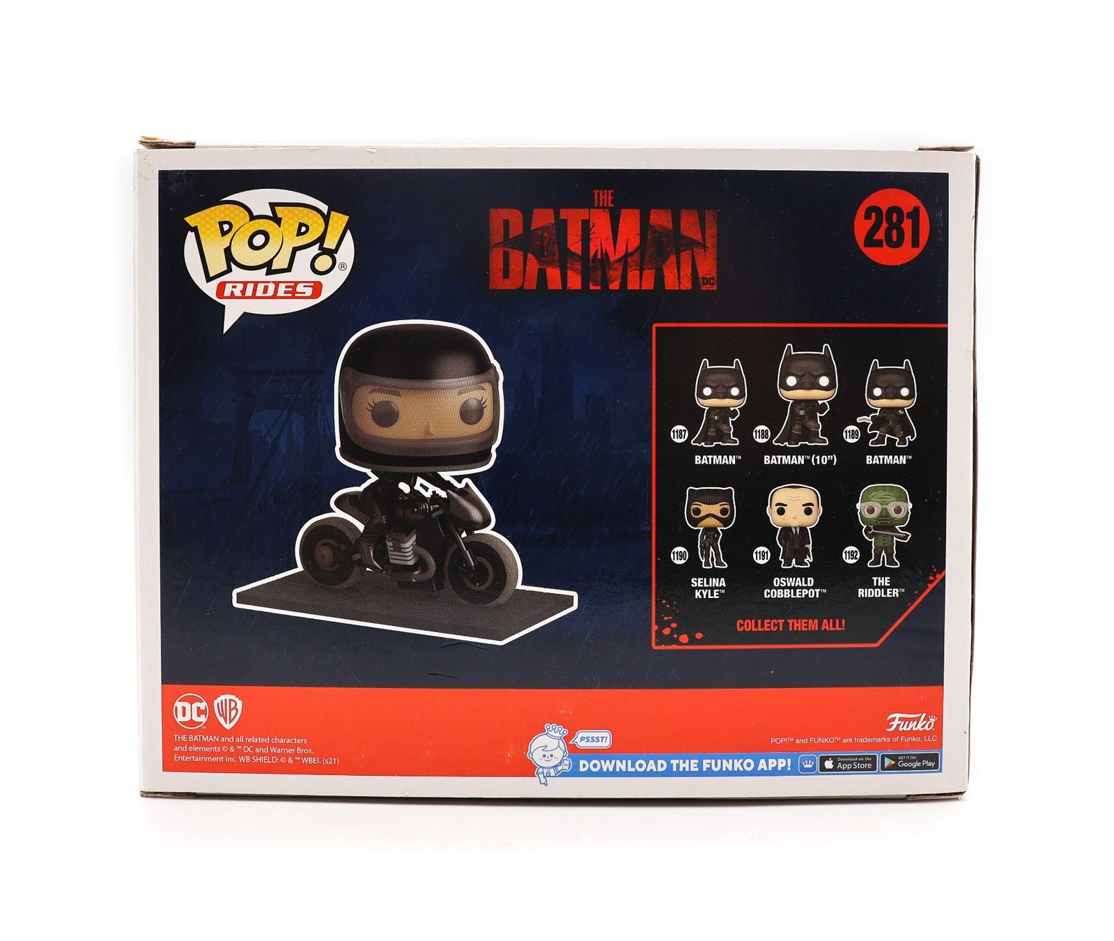 Selina Kyle on Motorcycle #281 - DC Comics - Vue 3