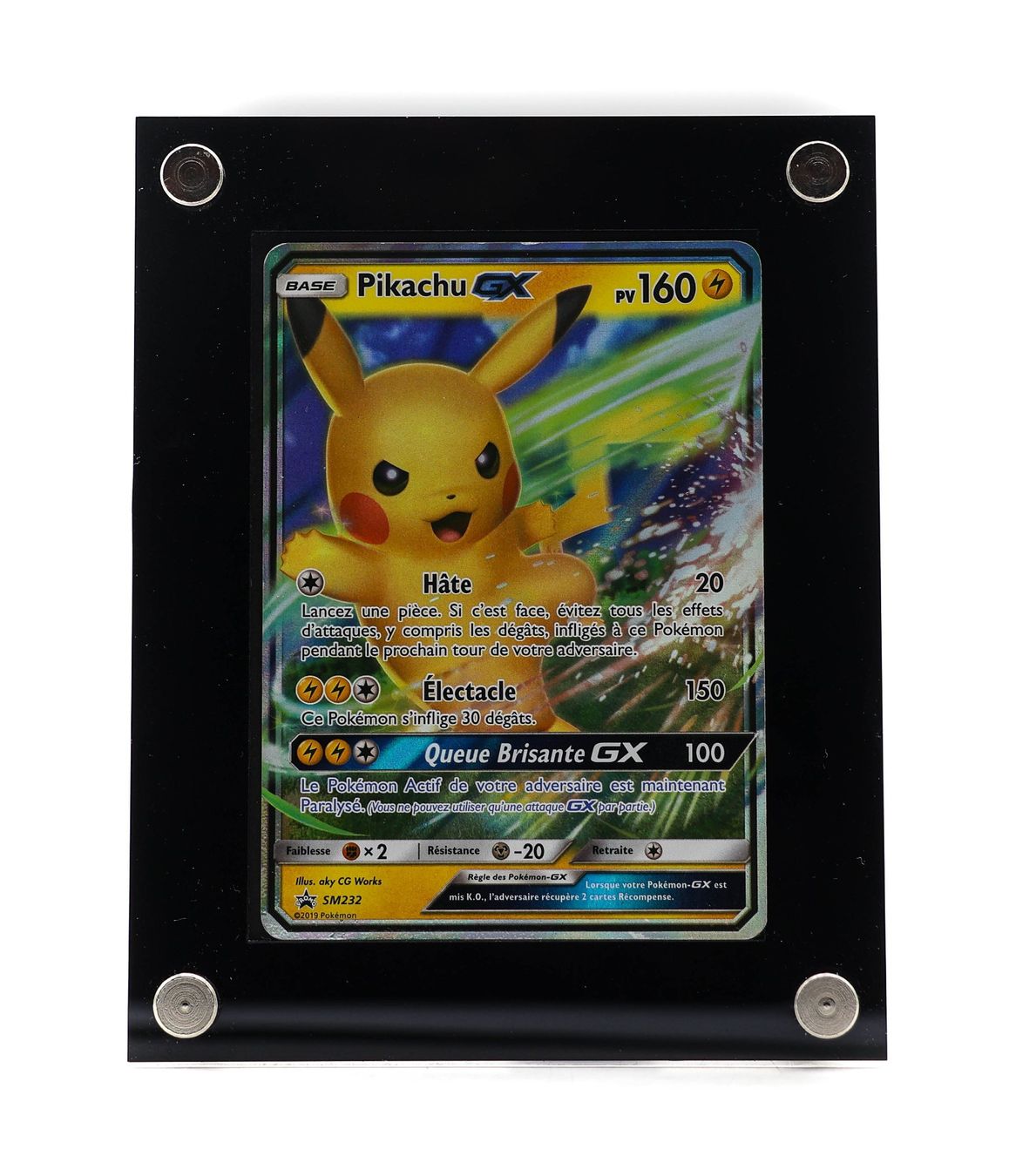 Pikachu GX (SM 232)SM Black Star Promos 232 Pikachu GX 232