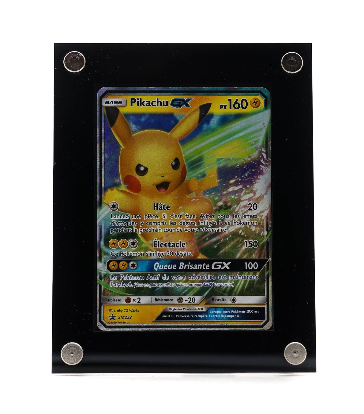 Pikachu GX (SM 232)SM Black Star Promos 232 Pikachu GX 232