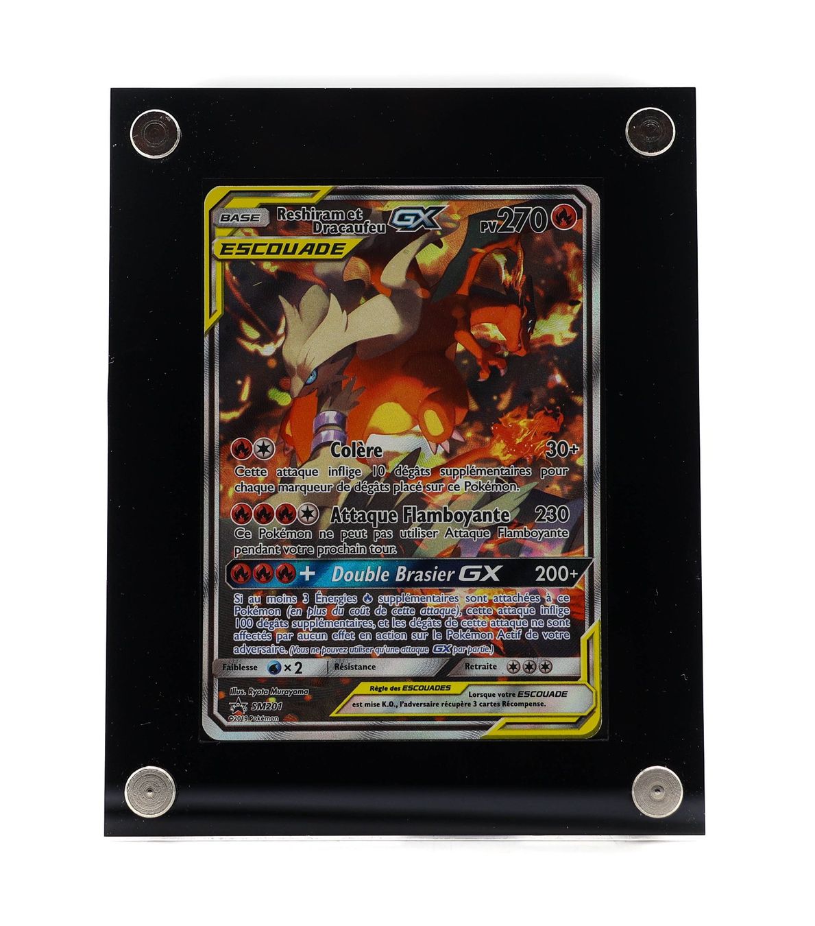 Reshiram & Dracaufeu GX